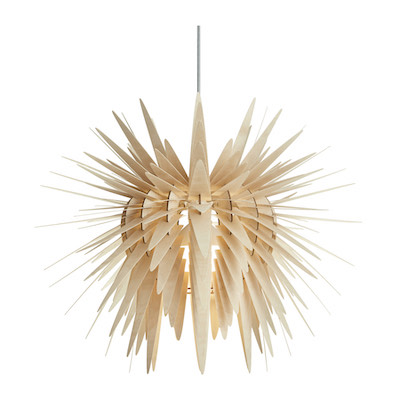 Wood hanging lamp Teazzle - Woolights