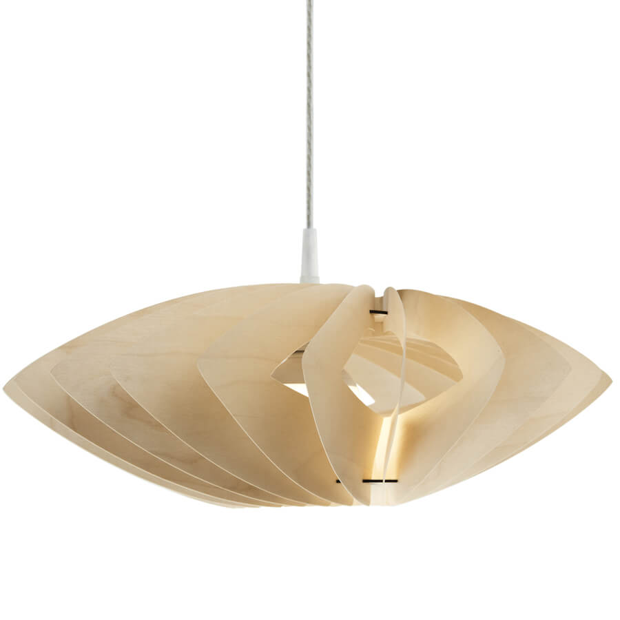 Margarita
Margarita Natural | modern pendant light made of plywood