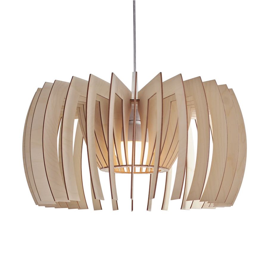 Yoko wooden pendant light - lampe aus holz