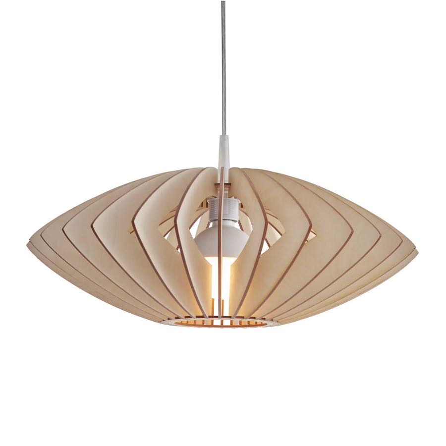 Axia pendelleuchte aus holz - wooden pendant light