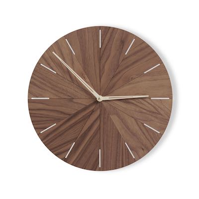 Large wooden wall clock N˚10 - Woolights