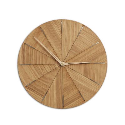 Large wooden wall clock N˚10 - Woolights